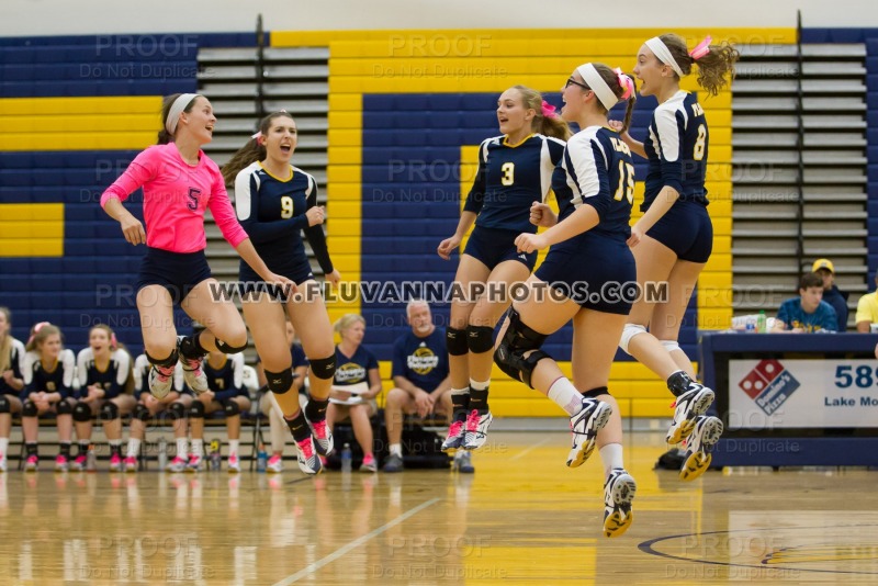 Varsity Volleyball vs Albemarle (10/3/17)