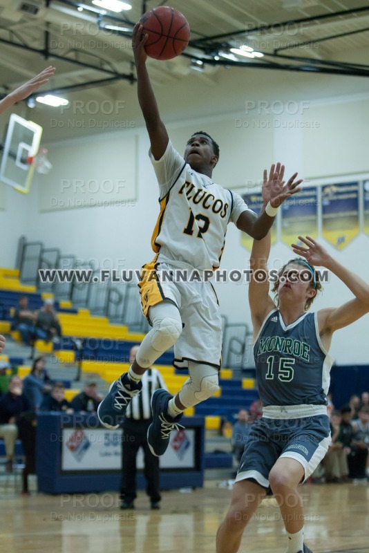 Varsity Boys Basketball vs. Wm Monroe (12/22/17)