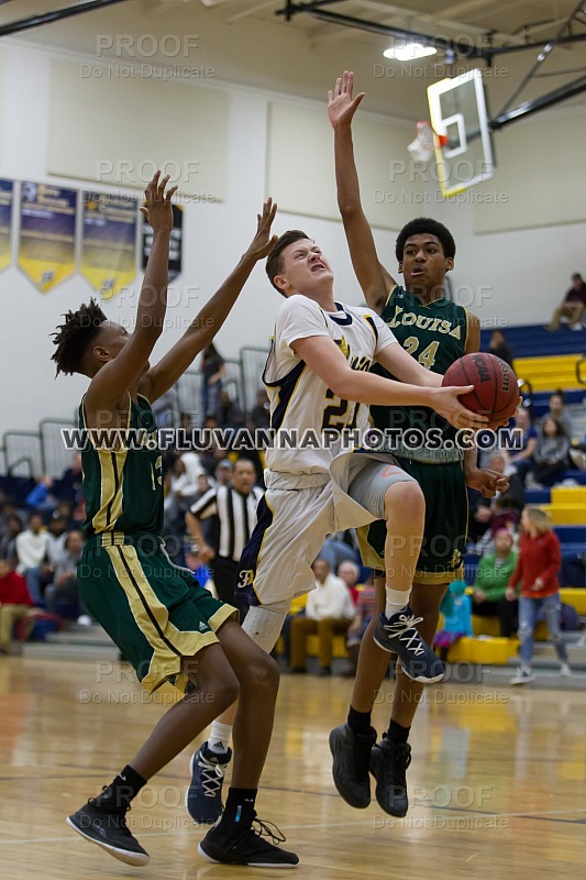 JV Boys Basketball vs. Louisa (1/26/18)