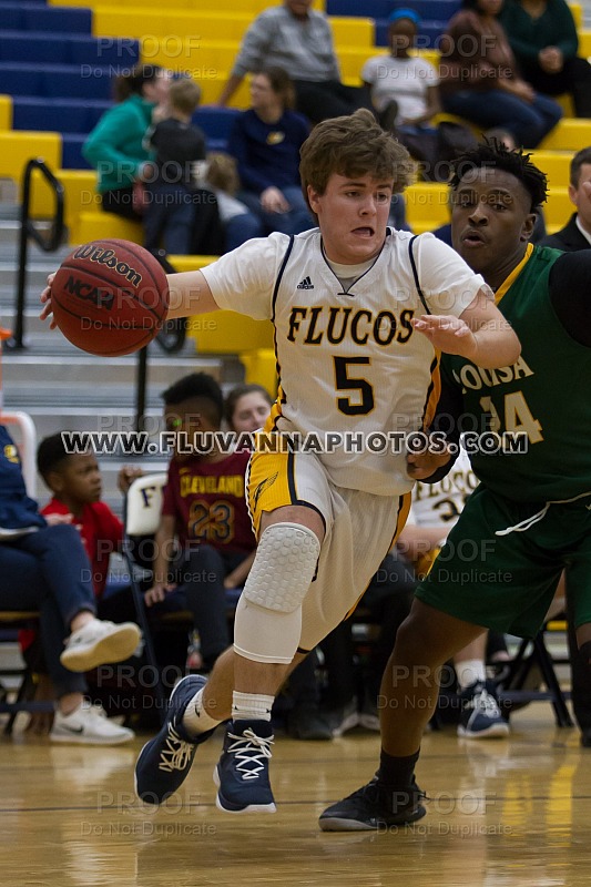 Varsity Boys Basketball vs. Louisa (1/26/18)