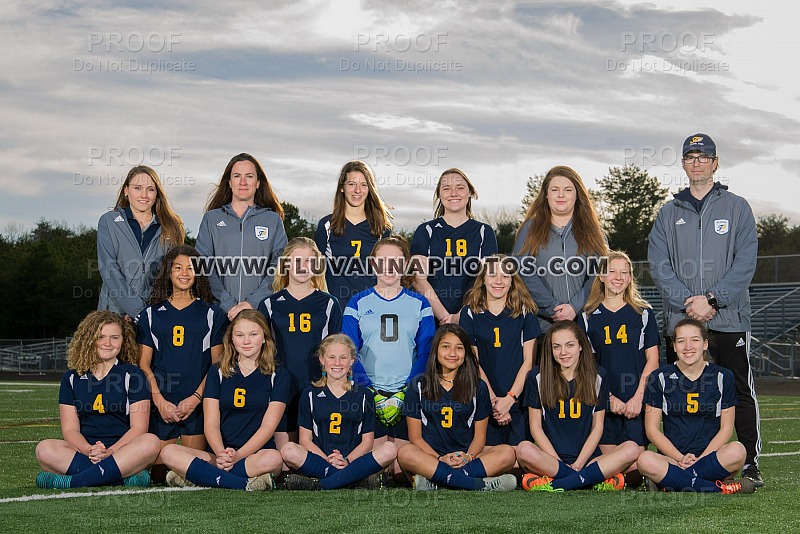 JV Girls Soccer - Team/Individual Photos