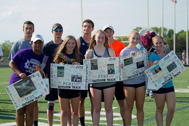 Outdoor Track Senior Night (5/11/18)