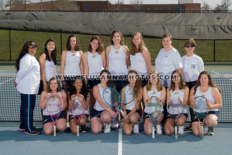 Girls Tennis - Team/Individual Photos