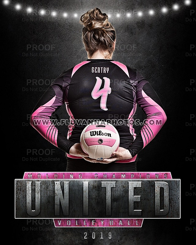 United Volleyball Team/Individual Photos - 2019