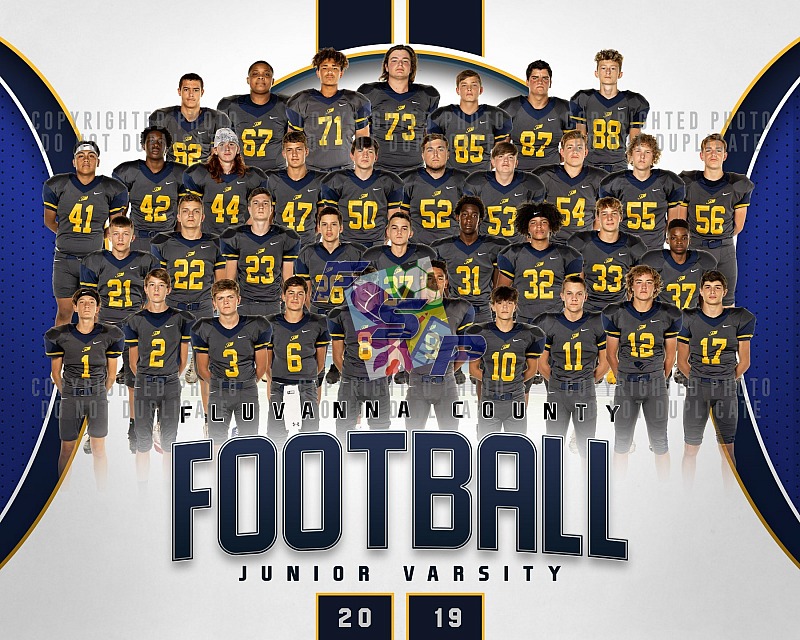 JV Football - Team/Individual Photos