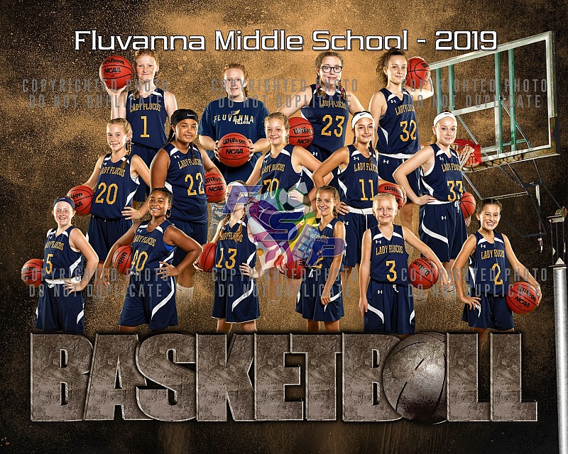  FMS Girls Basketball - Team/Individual Photos