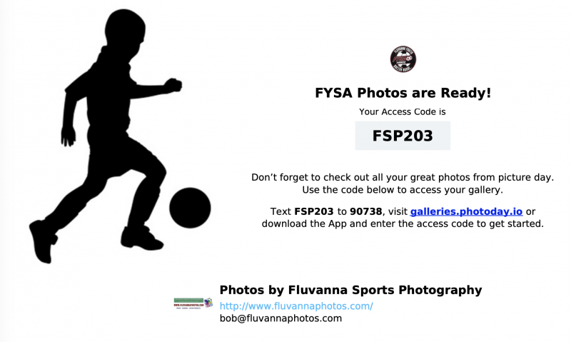 FYSA Rec Team/Individual Photos - Spring 2021