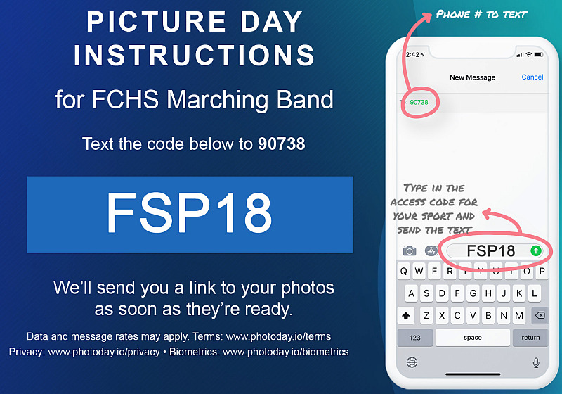 FCHS Marching Band Photos