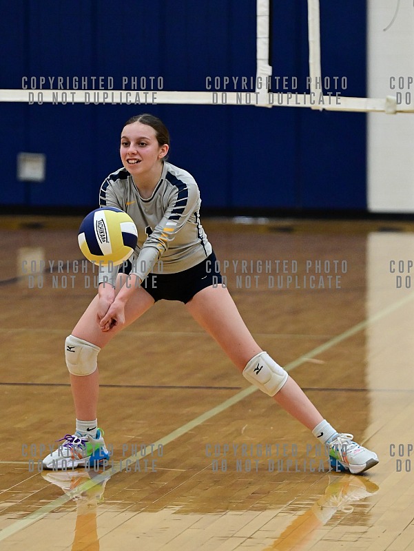 JV Volleyball Action